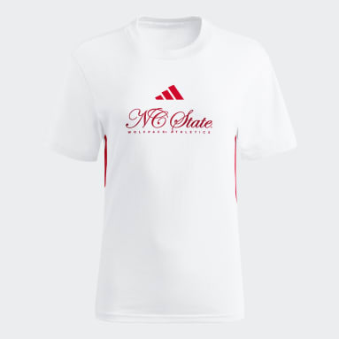 NC State Wolfpack Essentials 3-Stripes Tee