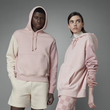 Sportswear Pink Sportswear Fleece kønsneutral hættetrøje