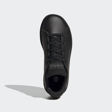 Zapatillas Advantage Lifestyle adidas Court con Cordones Negro Niño Sportswear