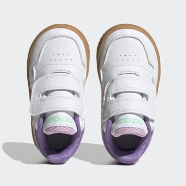 Scarpe Hoops Bianco Bambini Sportswear