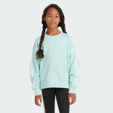 Youth Training Turquoise 3S ESSENT CREW PULLOVER