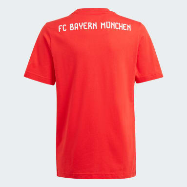 FC Bayern T-skjorte, barn Rød