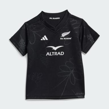 All Blacks Rugby Hjemmedrakt for barn Svart