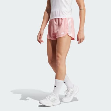 Pacer Training 3-Stripes Woven High-Rise Shorts