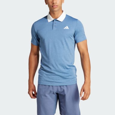 Men Tennis Blue Tennis FreeLift Polo Shirt