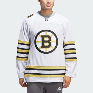  adidas Bruins Authentic Winter Classic Wordmark Jersey Men's,  Black, Size 46 : Sports & Outdoors