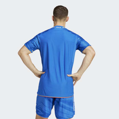 Maillot Domicile Italie 23 Authentique Bleu Hommes Football