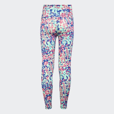 Leggings 7/8 com Cintura Subida AEROREADY Train Essentials Bege Raparigas Ginásio E Treino