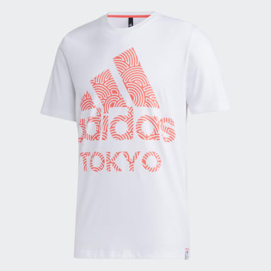 Men Sportswear White Tokyo Pack Short Sleeve Tee