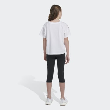 T-shirt ample Box blanc Adolescents 8-16 Years Entraînement