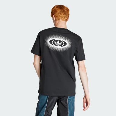 Men Originals Black adidas Rekive Graphic Tee