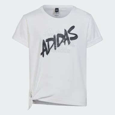 T-shirt noué Danse blanc Adolescents 8-16 Years Sportswear