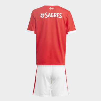 Benfica 22/23 Home Kit Czerwony