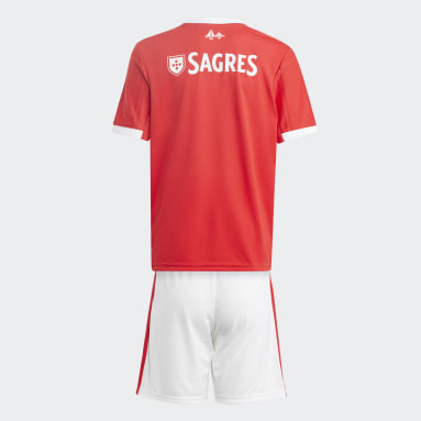 Divisa Home 22/23 Benfica Rosso Ragazzo Calcio
