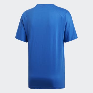 Männer Sportswear adidas Z.N.E. 3-Streifen T-Shirt Blau