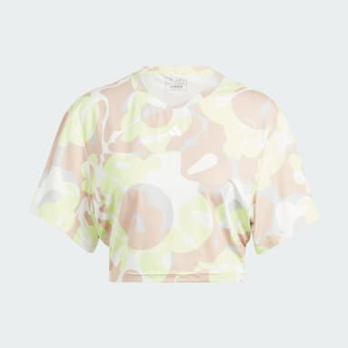 Playera Corta Train Essentials Estampado Floral