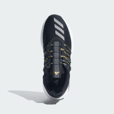 Men Running Black RUNIN TECH SHOES