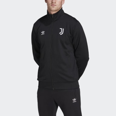 Muži Originals čierna Tepláková bunda Juventus Essentials Trefoil