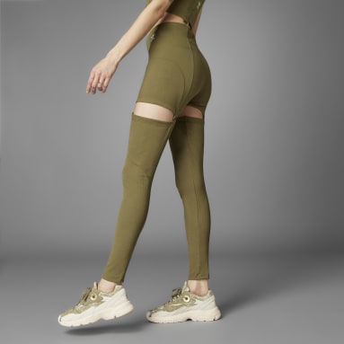 Mallas Always Originals Dos en Uno Acanaladas Verde Mujer Originals