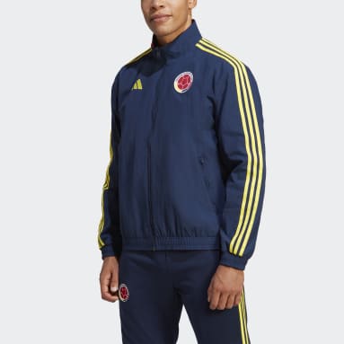 Men's Soccer Blue Colombia Anthem Jacket