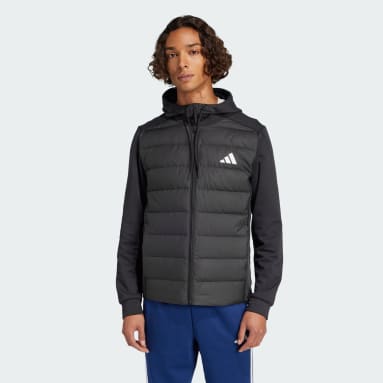 Essentials Hybrid Down Hooded Jacket