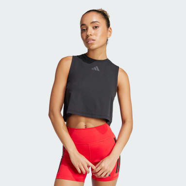 เสื้อกล้ามทรงบ็อกซี Power 3-Stripes
