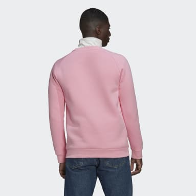 Sweatshirt Trefoil Adicolor Essentials Rosa Homem Originals