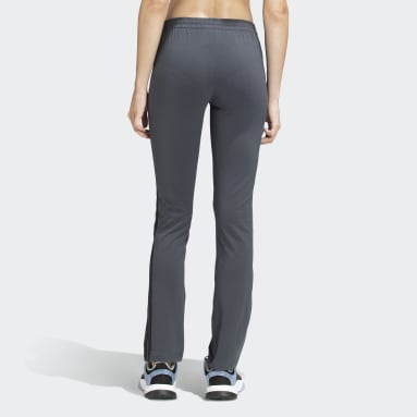 Women Training Grey 3 STRIPES YOGA PANTS