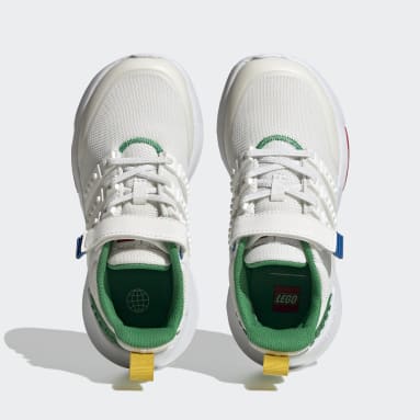 Tênis adidas x LEGO® Racer TR21 Elastic Lace and Top Strap Branco Kids Sportswear