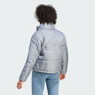 Women Sportswear Grey BSC Insulated Jacket