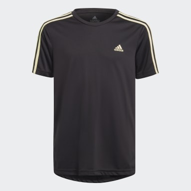 Jeugd 8-16 Jaar Fitness En Training Designed 2 Move 3-Stripes T-shirt