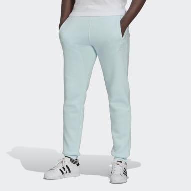 Men's Originals Blue Adicolor Essentials Trefoil Pants