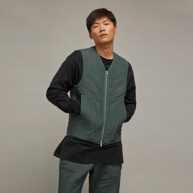 Colete Acolchoado Y-3 Verde Homem Y-3