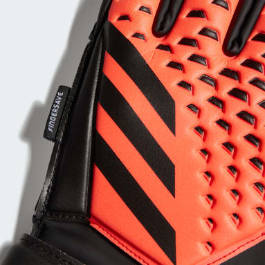 Børn Fodbold Orange Predator Match Fingersave handsker