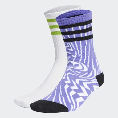 Originals Bộ 2 Đôi Tất Cổ Trung Rekive adidas