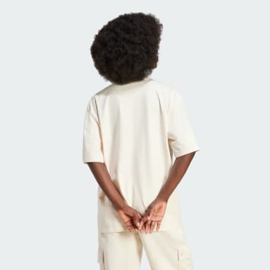 Camiseta Adicolor Essentials Beige Mujer Originals