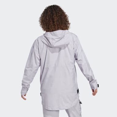Anorak coupe-vent Terrex Made To Be Remade Violet Femmes TERREX