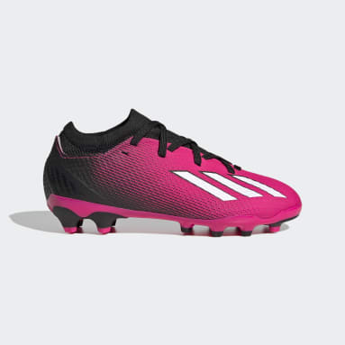 Roze voetbalschoenen deals