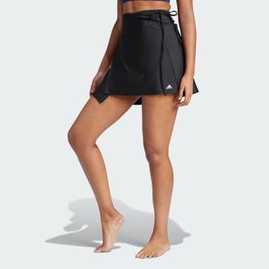 Ženy Sportswear černá Plavecká sukně Essentials