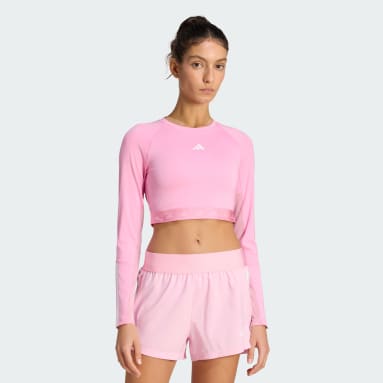 Playera Corta de Entrenamiento Hyperglam de Manga Larga