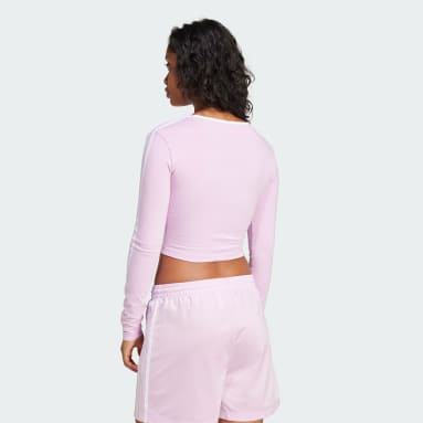 Koszulka Adicolor 3-Stripes Long Sleeve Crop