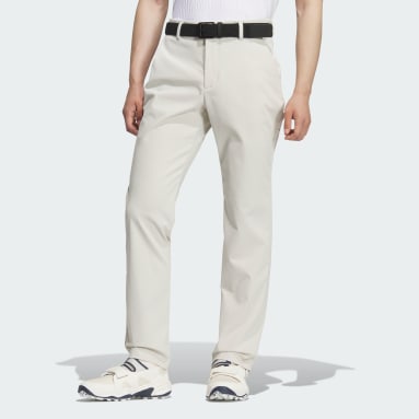 76】春夏 アディダス ゴルフ STRETCH エンボスプリント パンツ 白