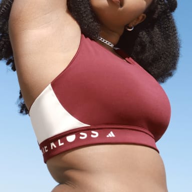 Women Training Burgundy Karlie Kloss Believe This Bra