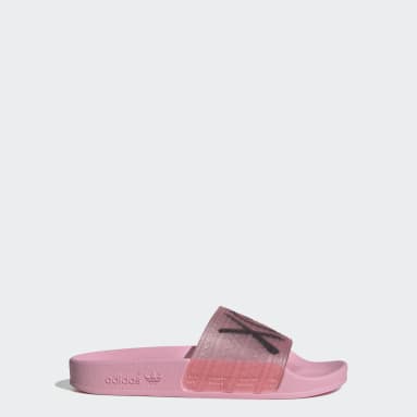 Chinelos Adilette Rosa Criança Originals