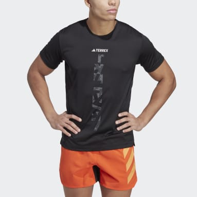 T-shirt Terrex Agravic Trail Running noir Hommes TERREX