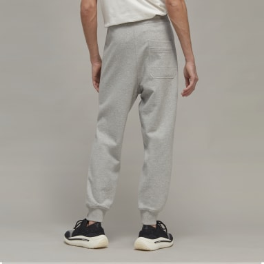 Y-3 Organic Cotton Terry Cuffed Bukse Grå