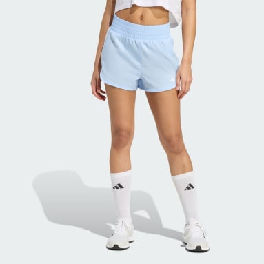 Pacer Training 3-Stripes Woven High-Rise Shorts