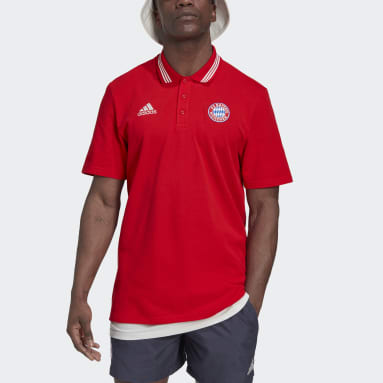 Polo FC Bayern DNA Rouge Hommes Football