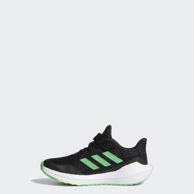 Kids Sportswear Black EQ21 Run Shoes