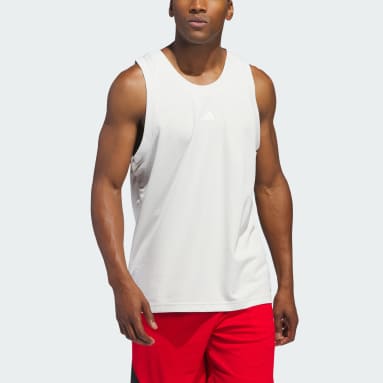 adidas Active Flex Ribbed Tank Top - Red